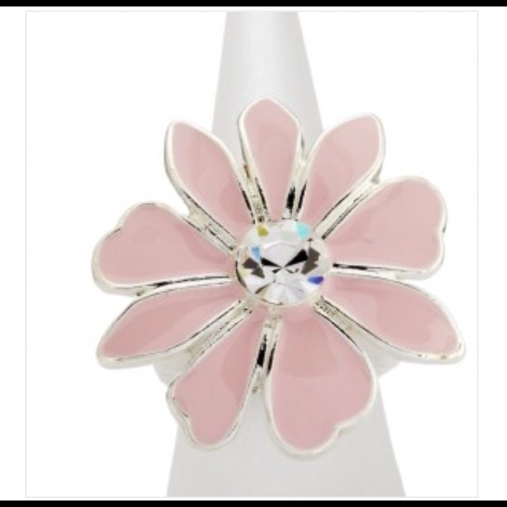 Pink Daisy Ring